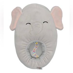 NWT Womens Size 7-8 Mila the Elephant Squishmallow Slippers